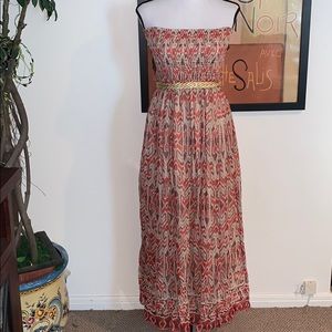 ❣️Vintage Scoop Beach Silk Chiffon Maxi- XL❣️